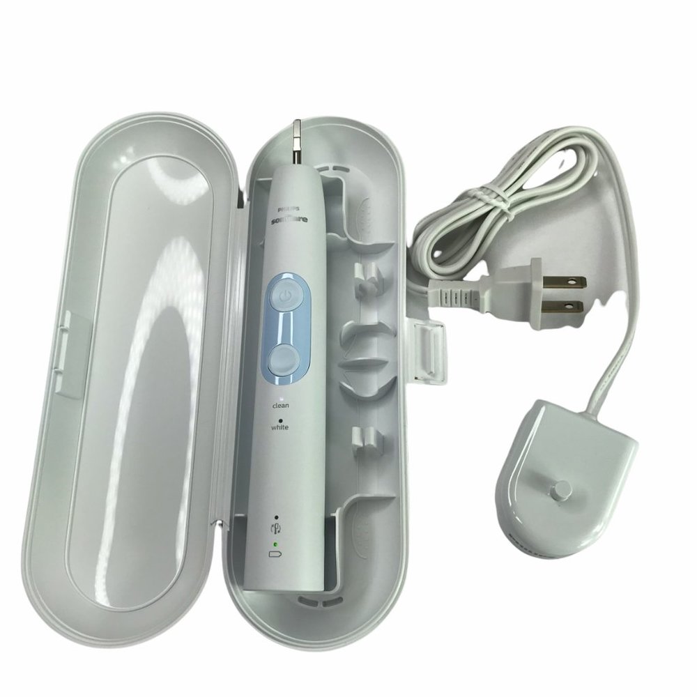 NEW SONICARE Optimal Clean Electric Rechargeable Toothbrush Charger, Travel Case